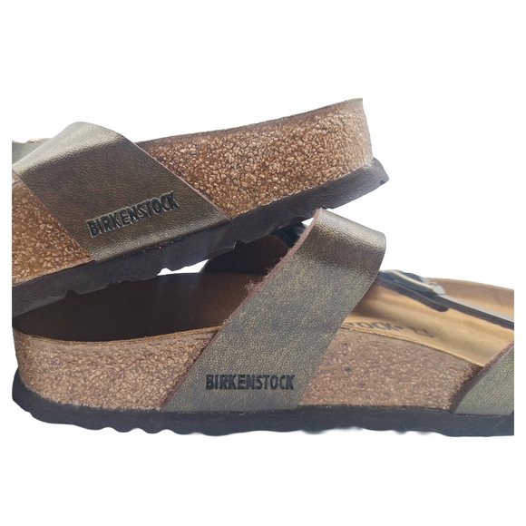 Birkenstock Birki's Mayari Leather Shimmer Sandals - 7 - Picture 7 of 12
